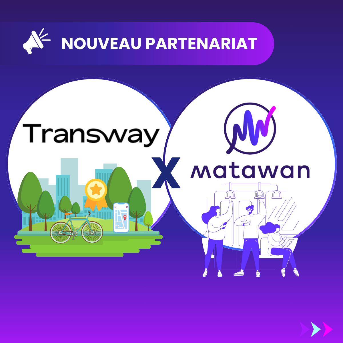 Matawan et Transway : récompenser la mobilité durable pour mieux transformer les habitudes de déplacement