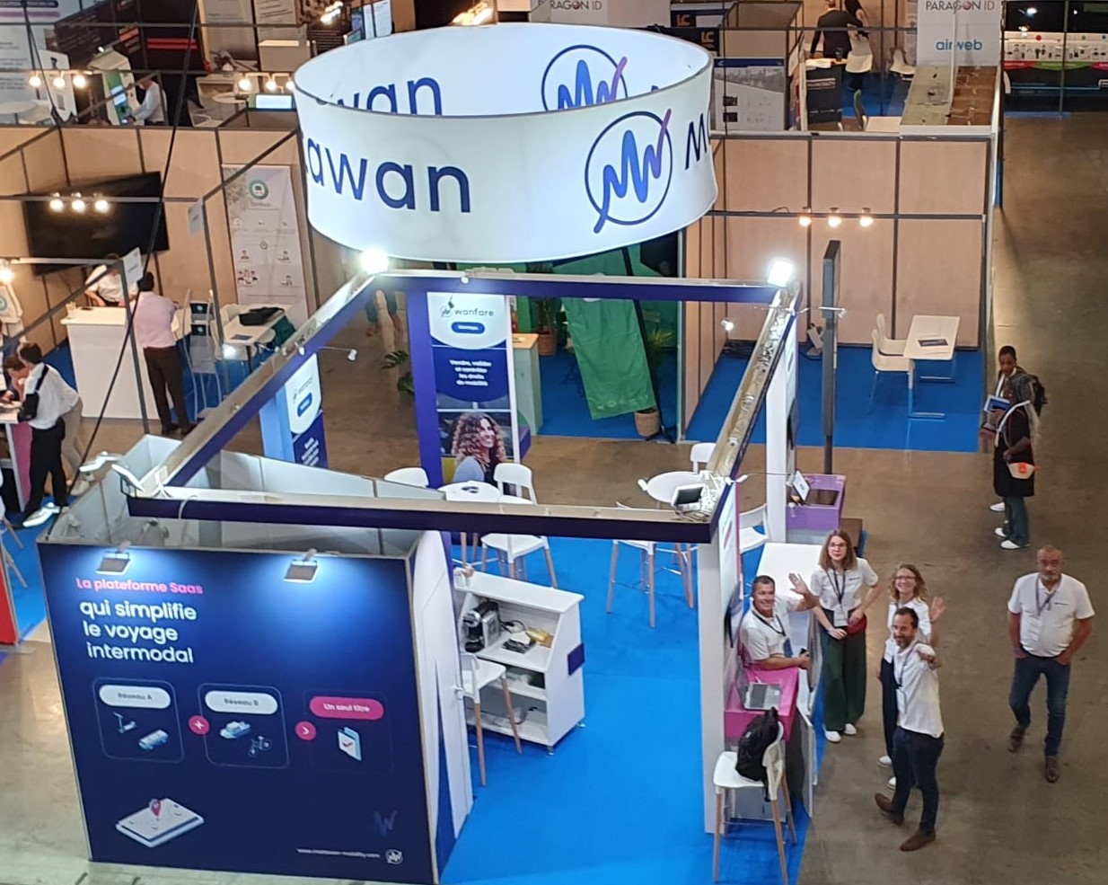 Notre stand sur le salon Agir 2024