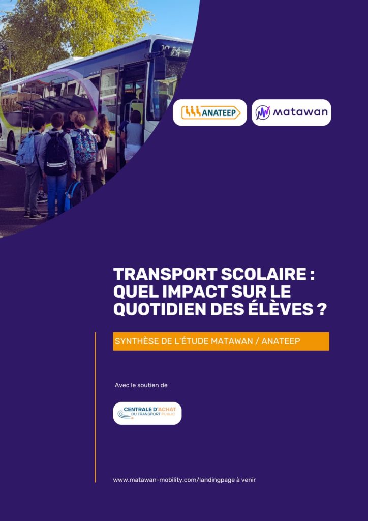 Couverture de la synthèse de l'étude Anateep Matawan